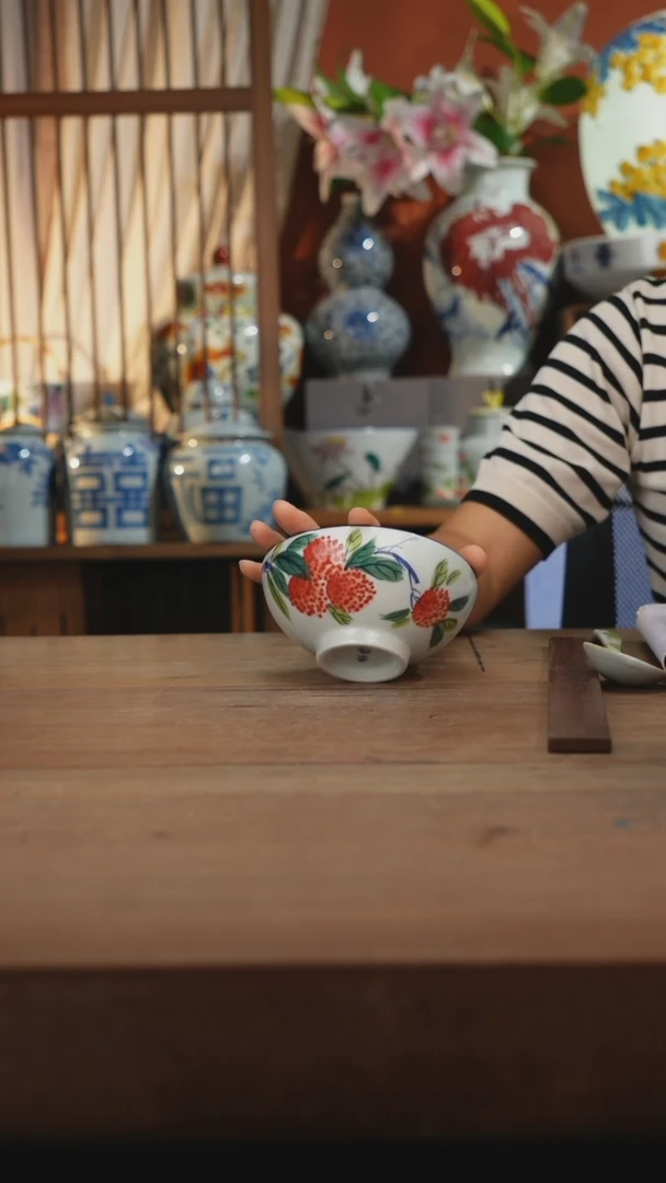 现代景德镇设计师釉下手绘陶瓷餐具