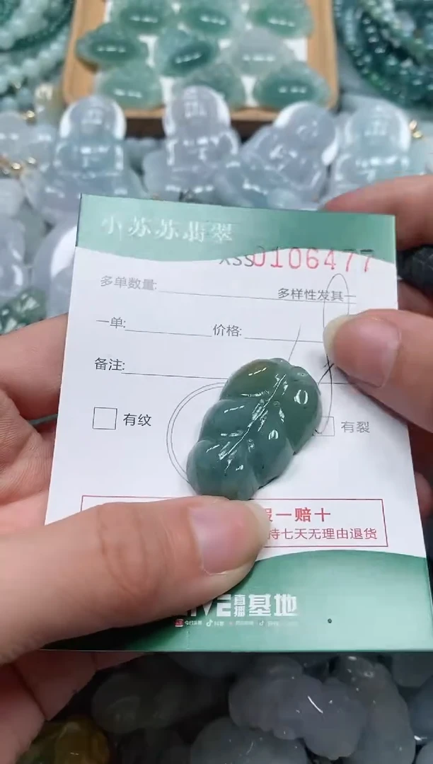 【闪购商品】翡翠颈饰未镶嵌闪购商品0106477