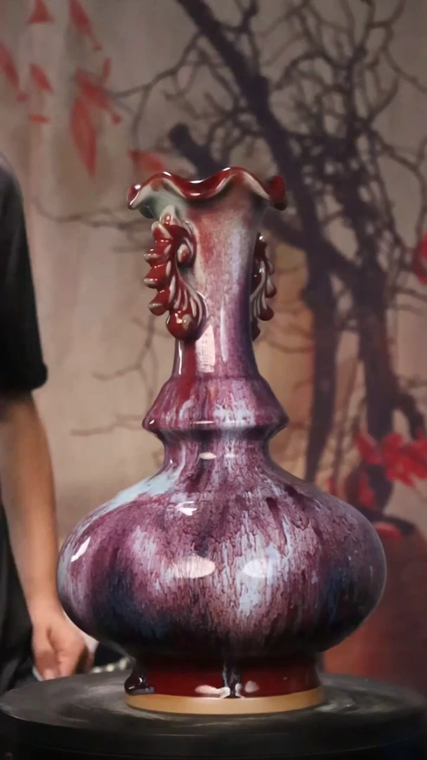 瓷片少年渡钧 钧瓷收藏品