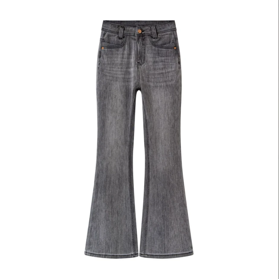 （牛仔裤）春款微喇裤弹力百搭时尚女士牛仔裤爆款新款洋气气质