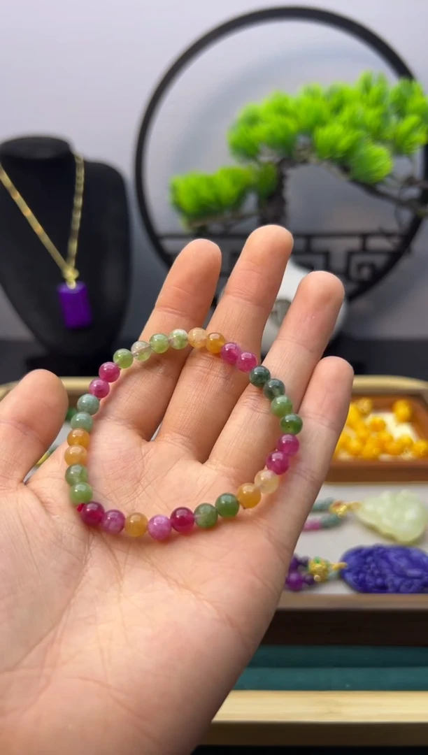 【闪购商品】碧玺耳饰未镶嵌S157