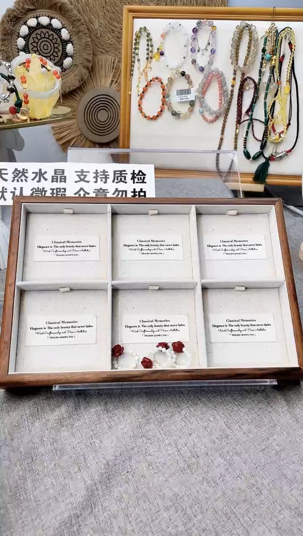 未镶嵌戒指水晶白贝戒指