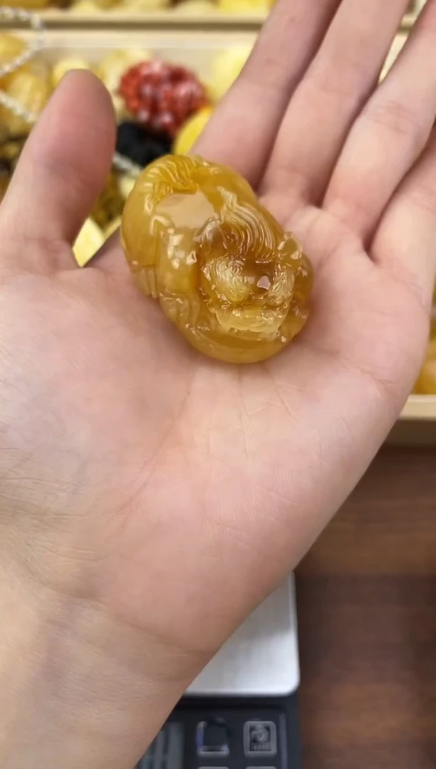 裸石琥珀未镶嵌天然琥珀蜜蜡