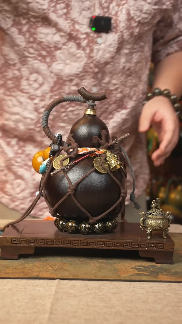 【闪购商品】063大漆葫芦一物一拍记葫堂出品