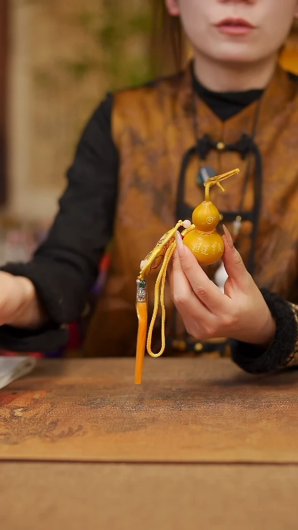 【闪购商品】317宴禾堂天然漆艺小葫芦--58