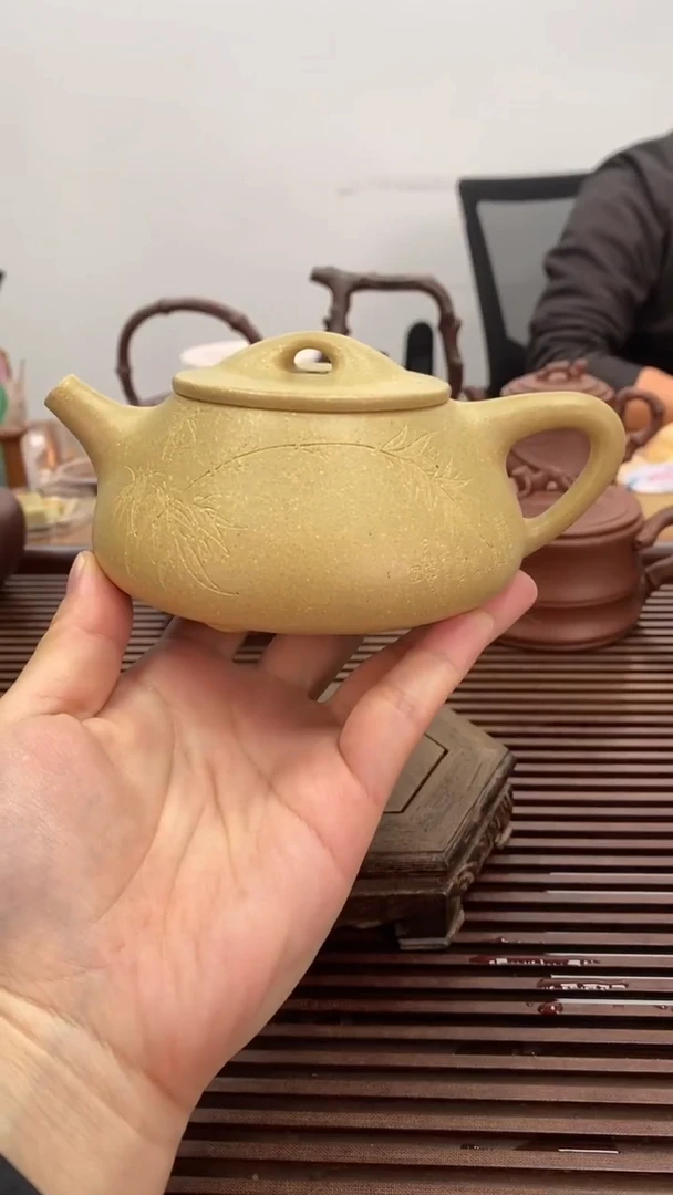 茶壶紫砂景舟石瓢300毫升福利壶