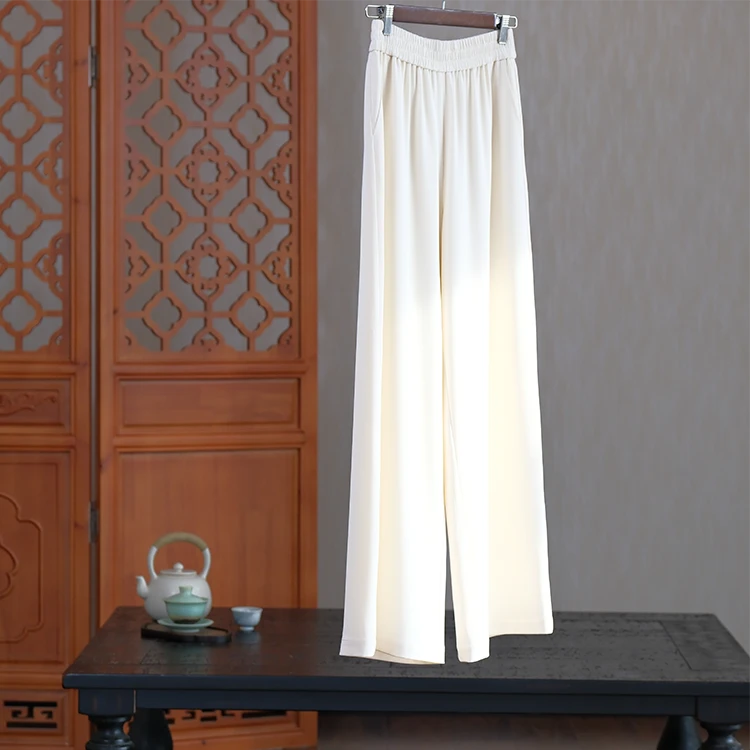 『四时』新中式休闲阔腿裤DHSK4028