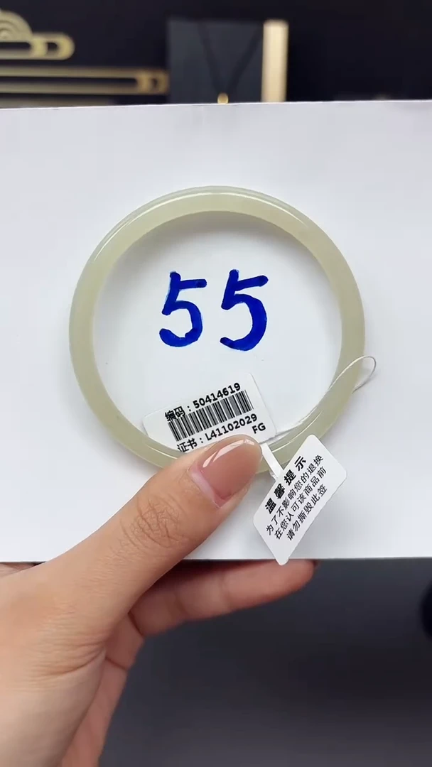 未镶嵌手镯和田玉4619