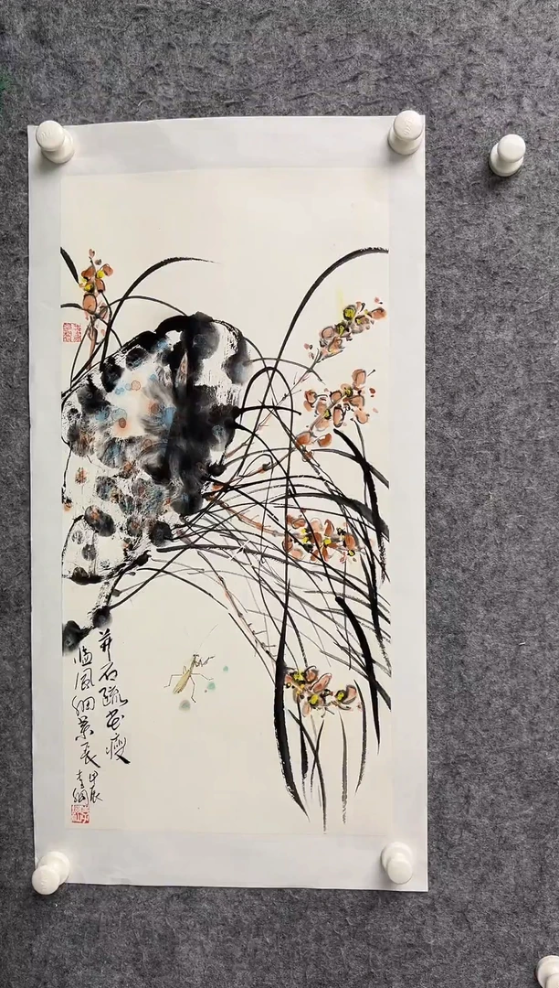国画李纲-2平尺-国画作品