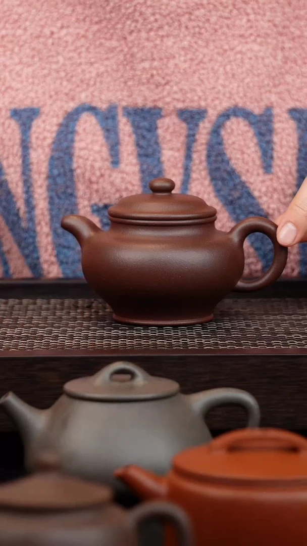 【闪购商品】紫砂茶壶预售掇只200cc 平台底曹清