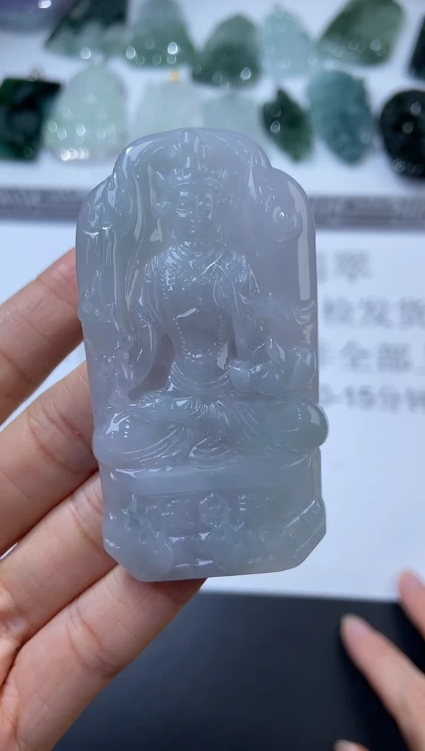 未镶嵌挂件翡翠374211   多人