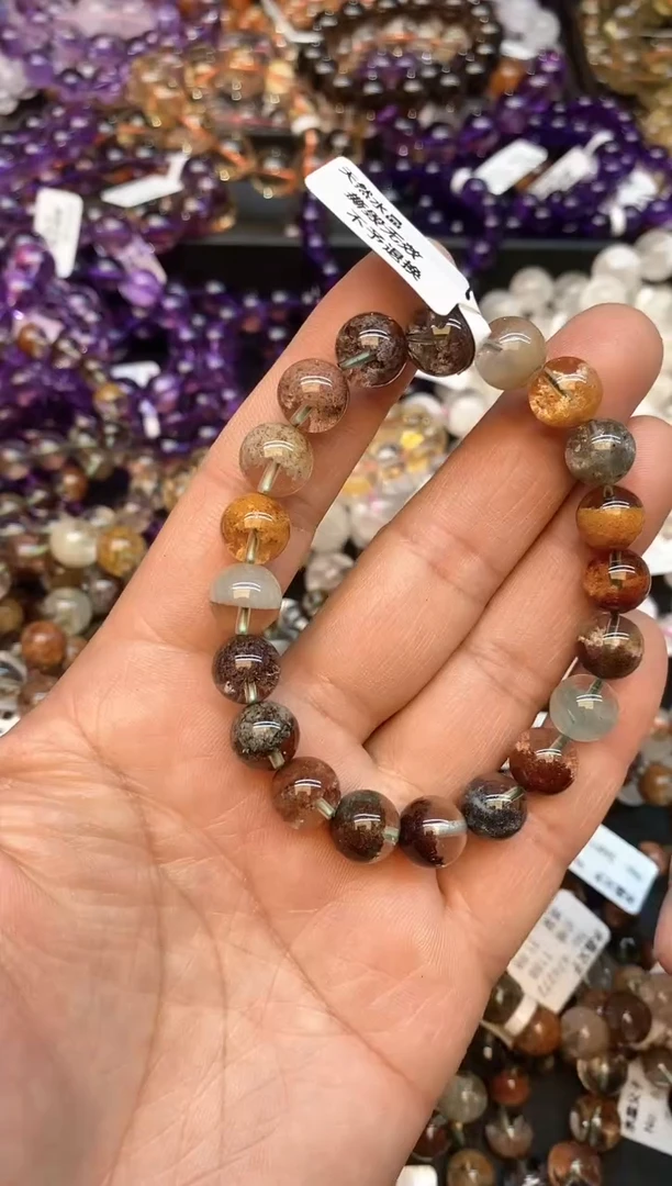 【闪购商品】水晶手链未镶嵌b69 四季幽灵10mm