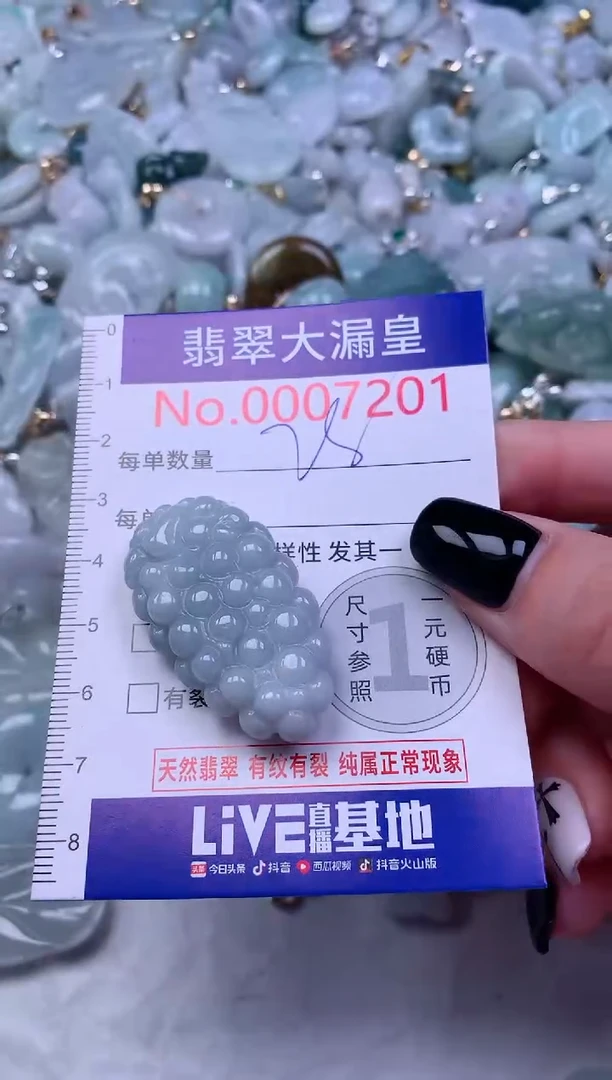 颈饰未镶嵌翡翠7201