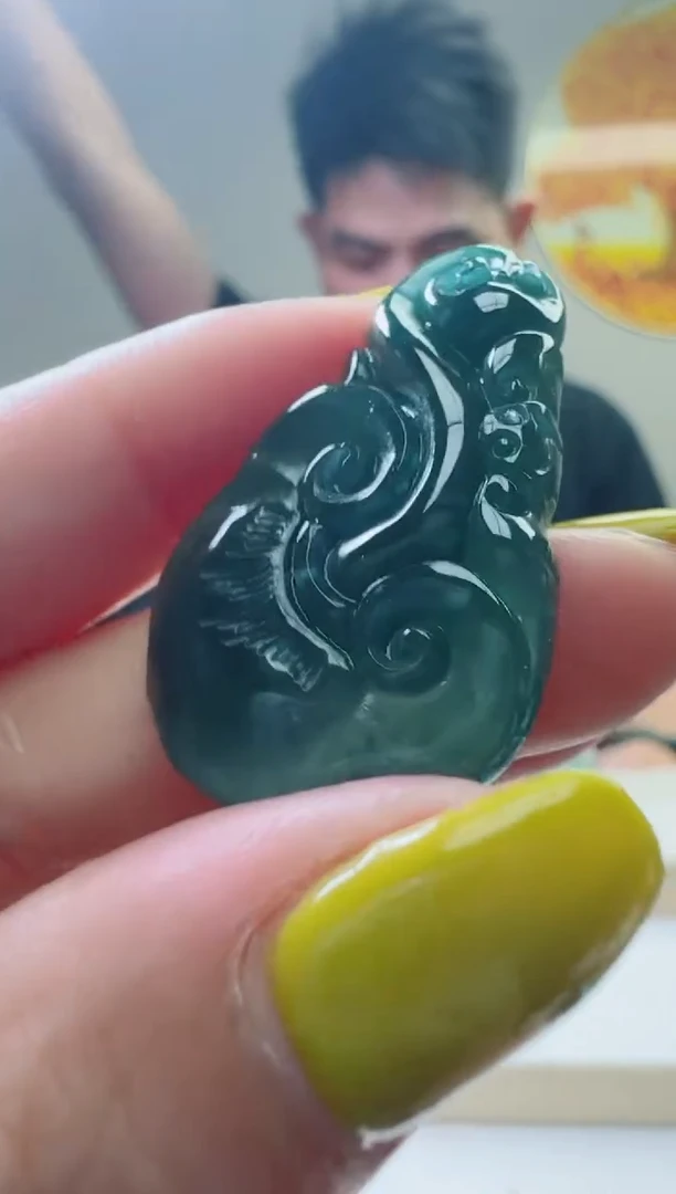 颈饰未镶嵌翡翠天然A货翡翠  多样性随机发其一