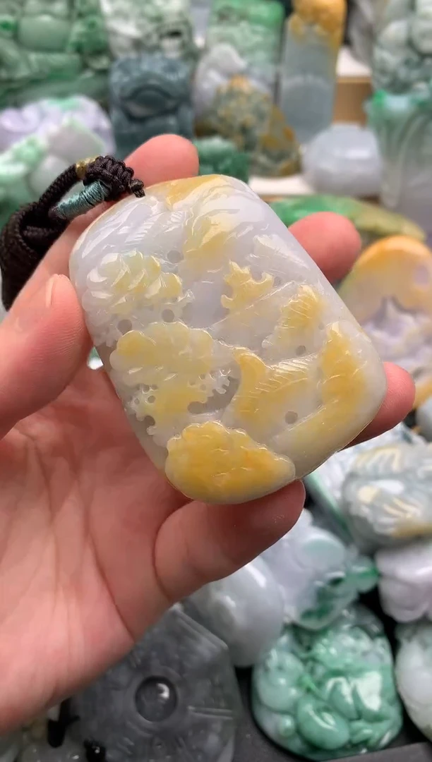 吊坠(不含链)未镶嵌翡翠1