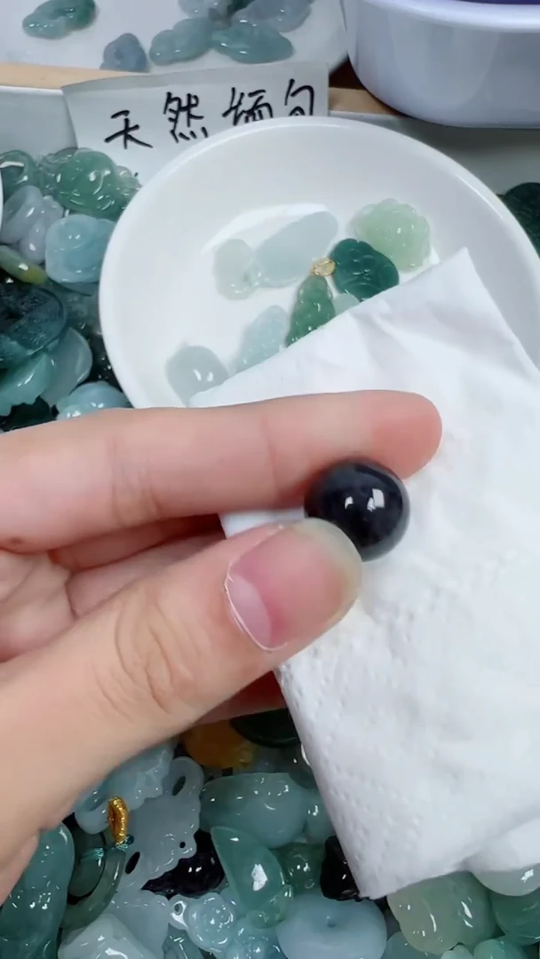 散珠翡翠341号链接，A货翡翠