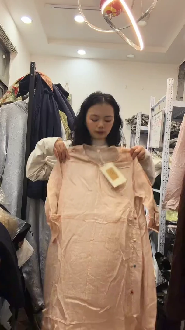 常规款NO退NO换 S 苎麻袍子连衣裙