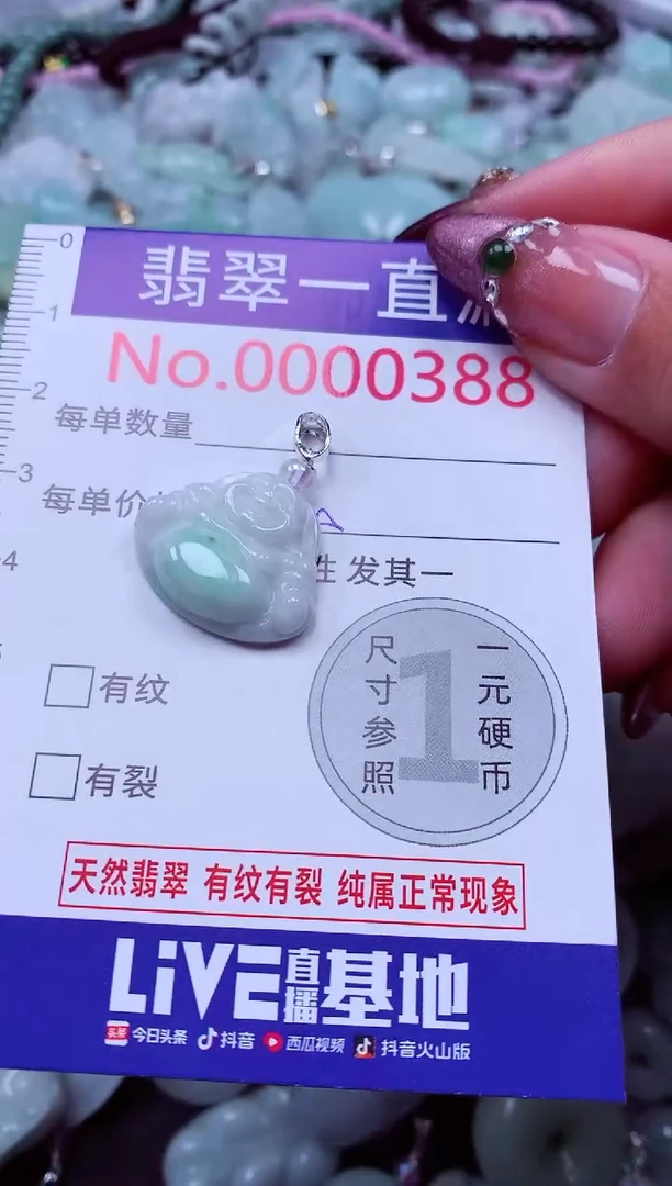 颈饰未镶嵌翡翠388