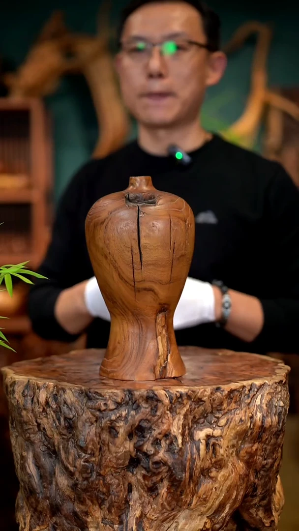 木用****6黄檀木花瓶（非枣木）