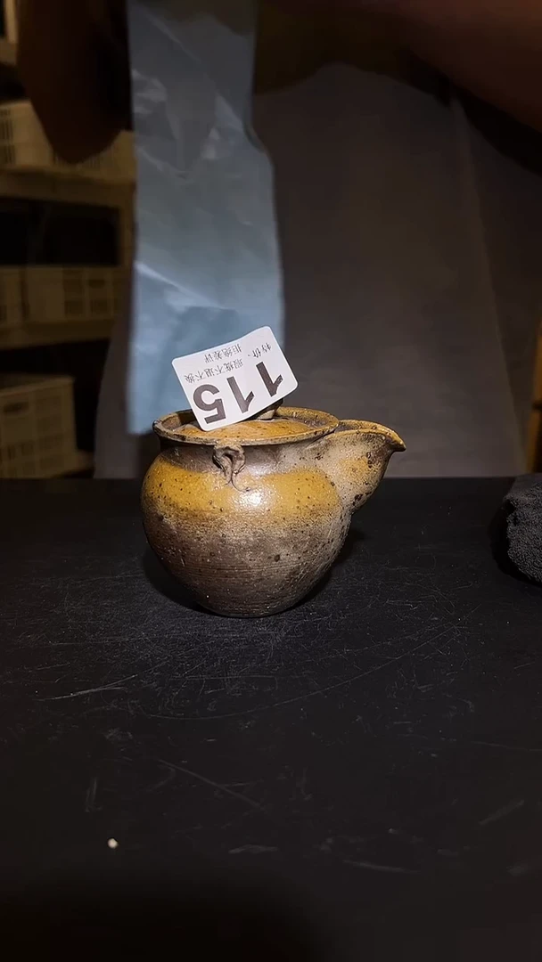 泥舍柴烧手工精品茶器