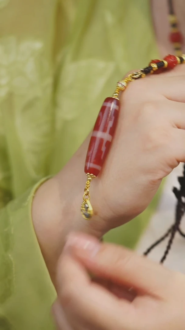 玛瑙/玉髓项链未镶嵌多样性发其一 无界