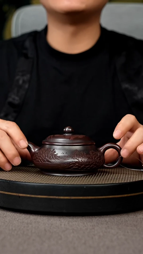 茶壶紫砂宜兴原矿手工紫砂壶