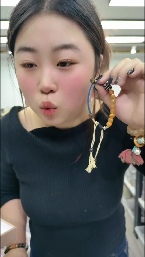 【闪购商品】玛瑙/玉髓颈饰合金1518黄色手绳