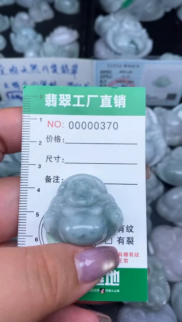 翡翠未镶嵌颈饰缅甸天然A货翡翠0370