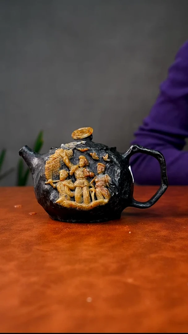 用****3冰碛岩石头茶壶