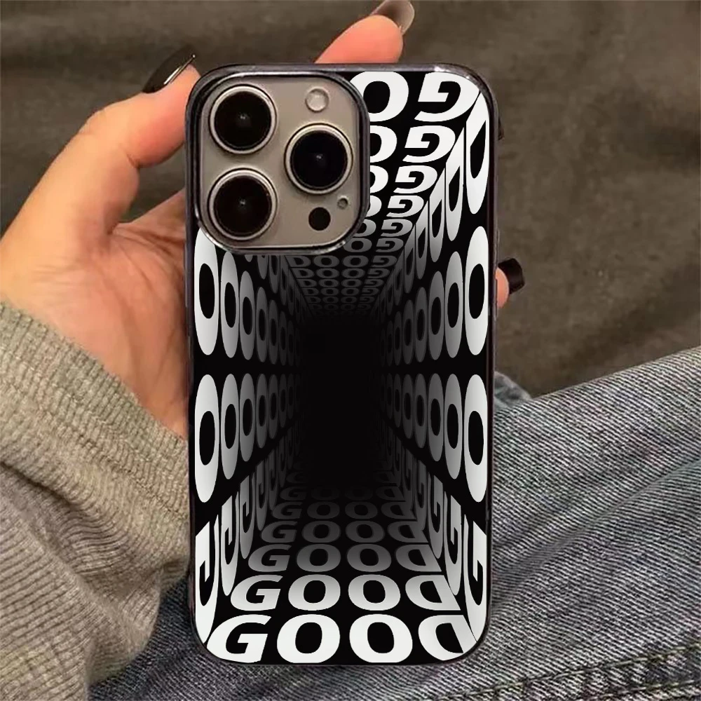 创意GOOD深渊适用iPhone15/14promax手机壳苹果13/12果冻壳卡通xr