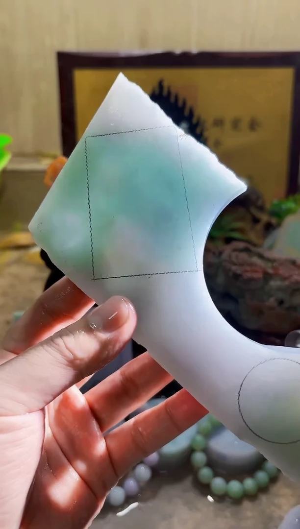 颈饰未镶嵌翡翠A货常星4756