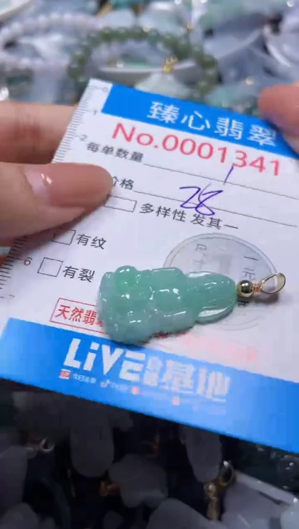 颈饰未镶嵌翡翠1341