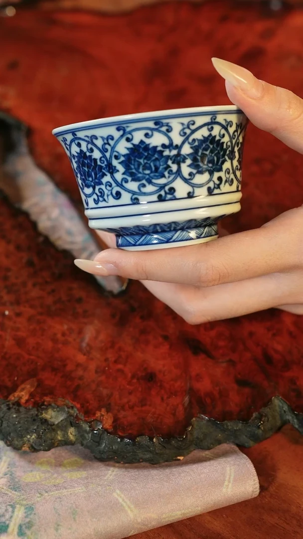 杯子景德镇手绘瓷器2号