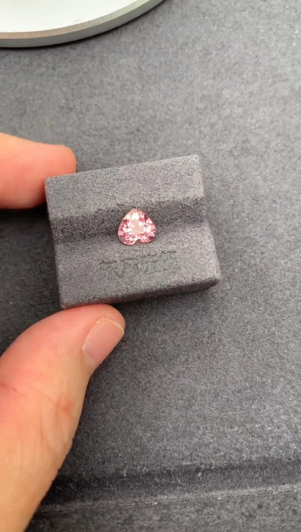 未镶嵌裸石碧玺1ct 粉碧玺 定制 B
