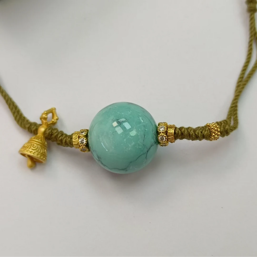 绿松珠珠项链（拉萨直发）du0501002