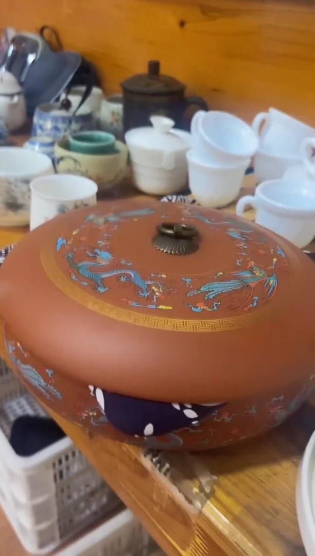 陶瓷茶具摆件旅行套组