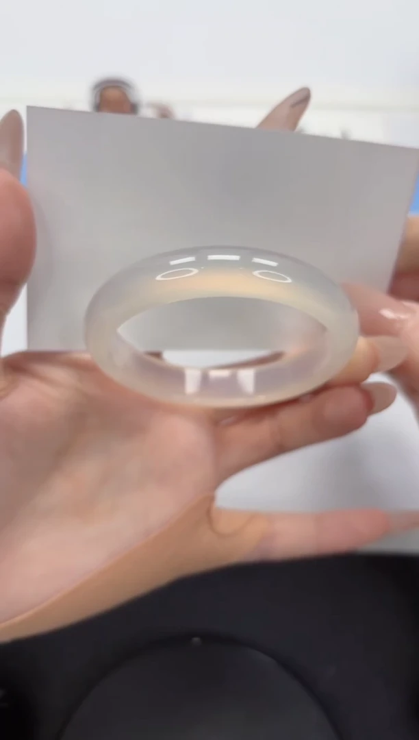 【闪购商品】石英质玉手镯未镶嵌A120-53.7