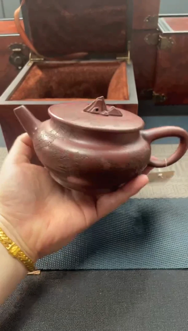 茶壶紫砂103 宜兴原矿紫砂