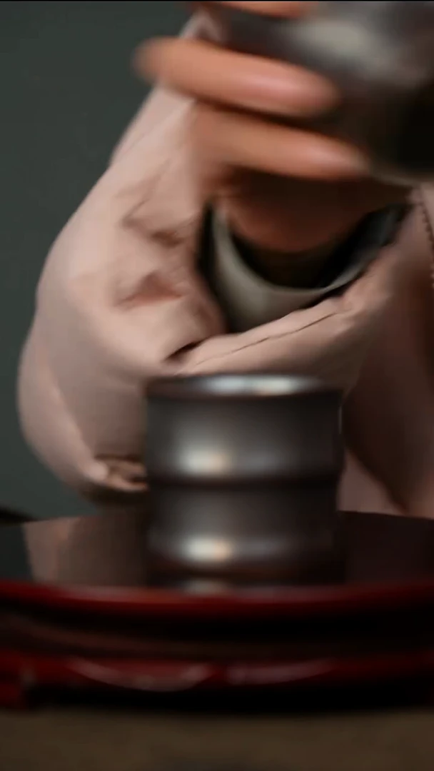 全品 紫金 竹节杯