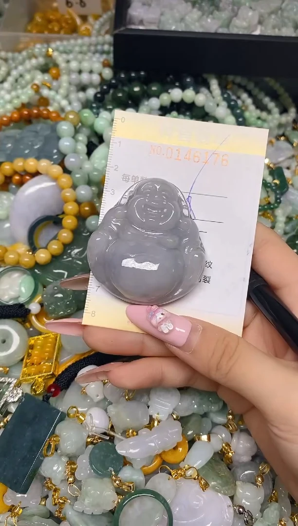 翡翠未镶嵌颈饰闪购0146176