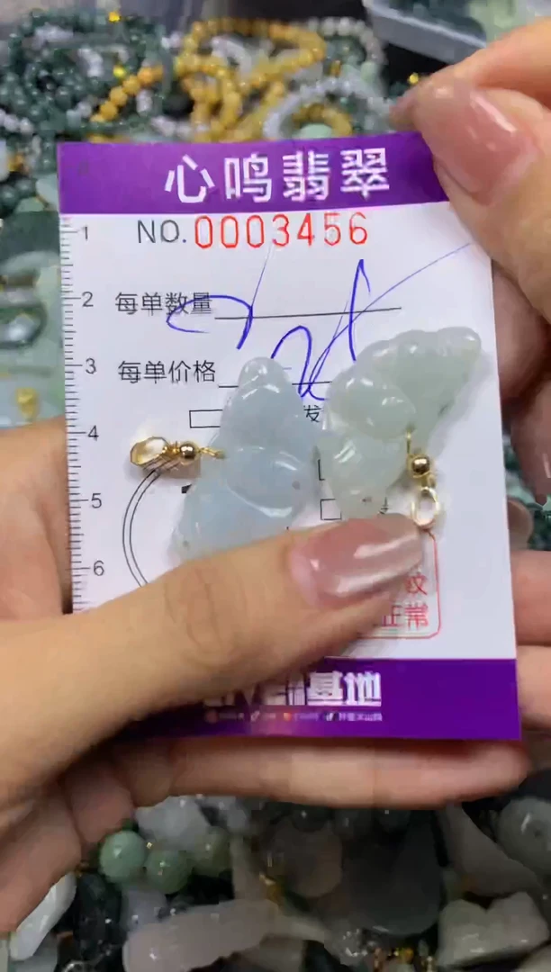 翡翠未镶嵌颈饰闪购003456