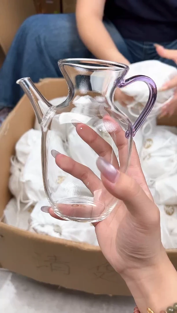 禾墨仿宋壶浅紫色