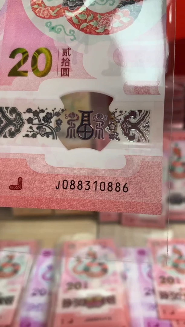 【闪购商品】塑料蛇钞纪念钞 真钞 0886