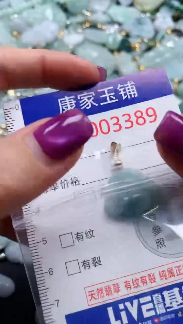 颈饰未镶嵌翡翠3389