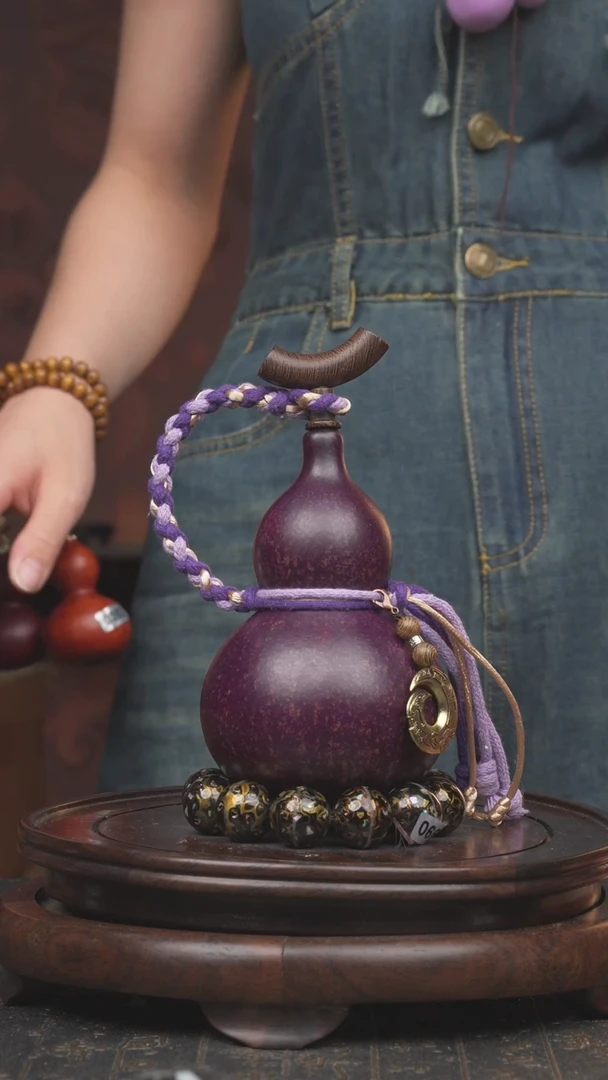 1286大漆酒葫芦一物一拍