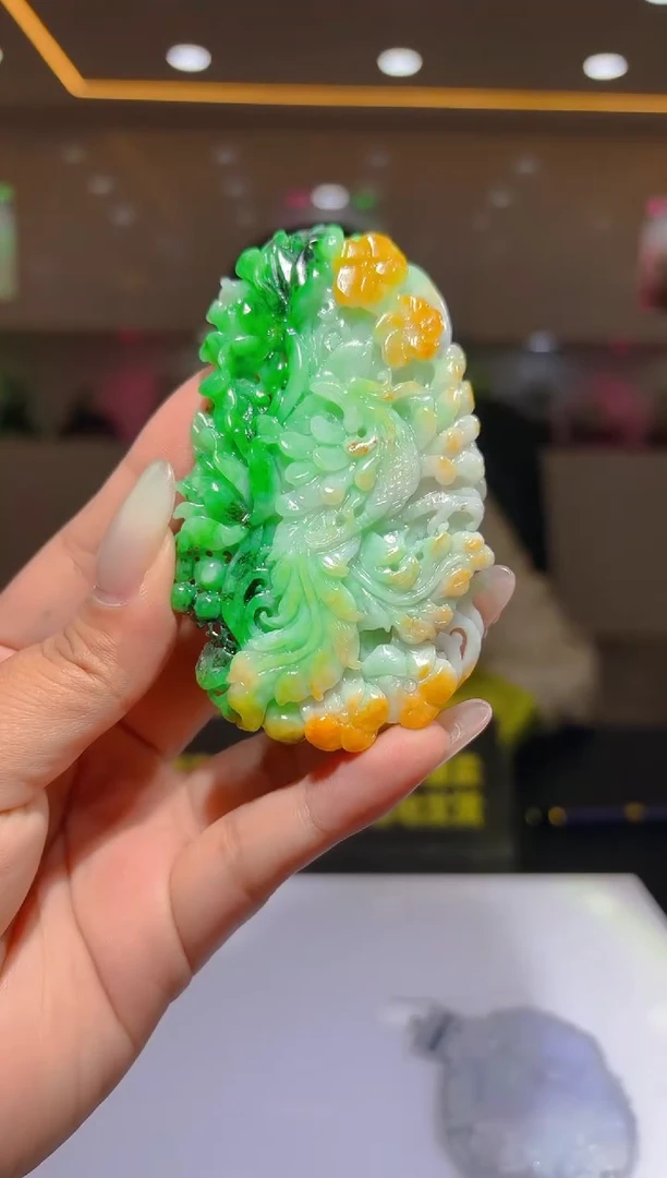 未镶嵌定制翡翠19/1225/L/凤凰