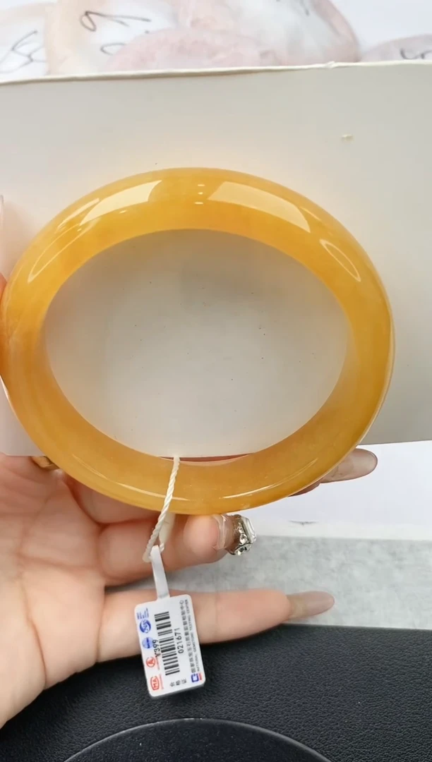 未镶嵌手镯石英质玉w194-HA高货拍二发一62+