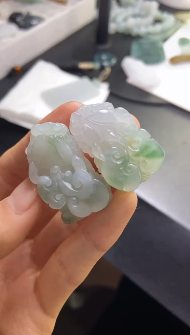 【闪购商品】定制翡翠未镶嵌皮球