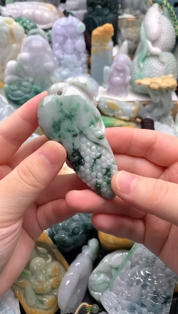 吊坠(不含链)未镶嵌翡翠1