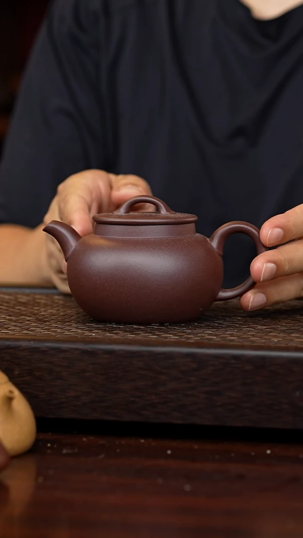 茶壶紫砂丹壶溢香紫砂壶微瑕300cc